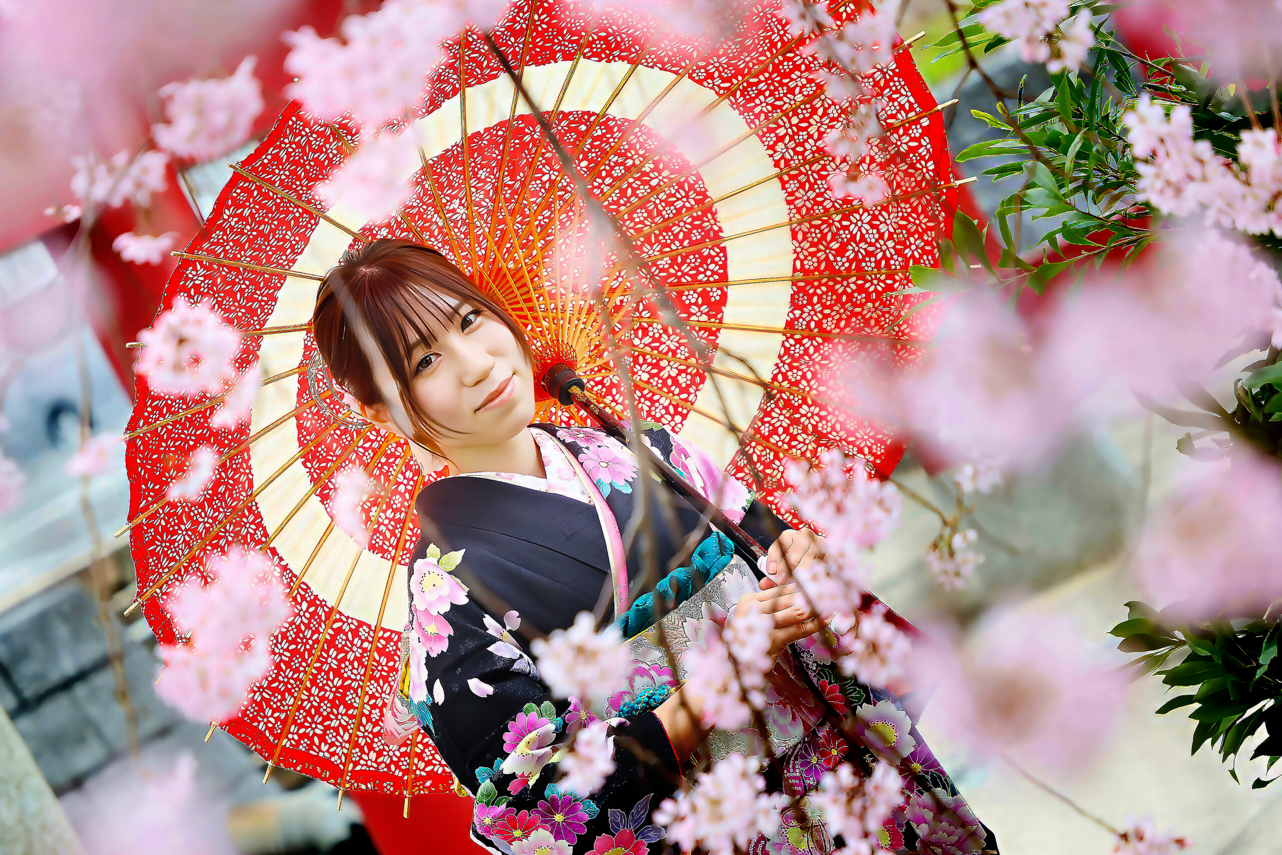 篠崎八幡神社 成人式撮影